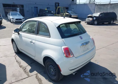 2013 Fiat 500 Pop z USA, uszkodzony, nr VIN 3C3CFFAR7DT514386